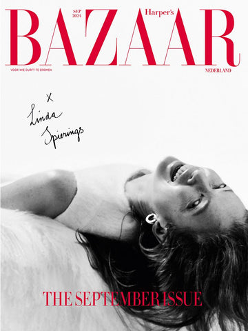 LINDA SPIERINGS Harper's Bazaar Netherlands NL Magazine September 2024
