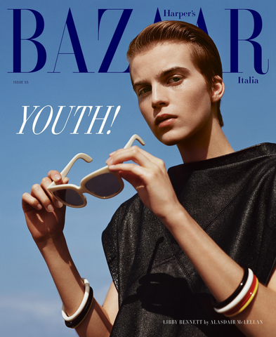 HARPER'S BAZAAR Magazine Italia November 2024 LIBBY BENNETT Mathilda Gvarliani NEW