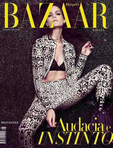 MISSY RAYDER Irina Shayk HARPER'S BAZAAR Spain Magazine November 2010