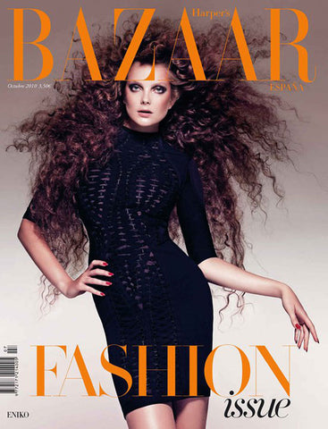 ENIKO MIHALIK Brad Kroening SHALOM HARLOW Harper's BAZAAR Spain Magazine October 2010
