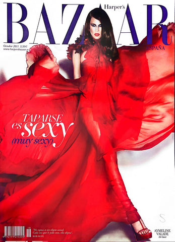 AYMELINE VALADE Samantha Gradoville HARPER'S BAZAAR Spain Magazine October 2011