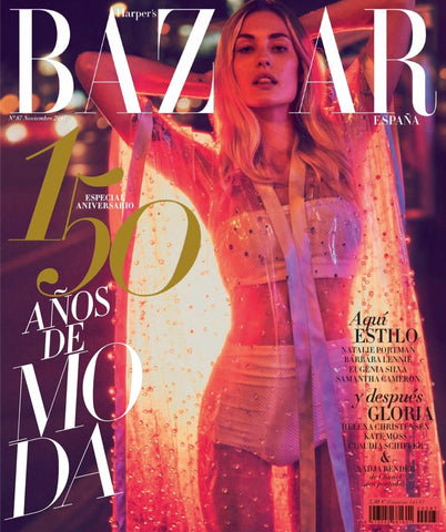 HARPER'S BAZAAR Magazine Spain 2017 NADJA BENDER Christensen KATE MOSS Schiffer