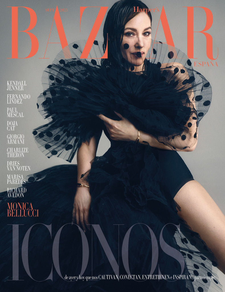 HARPER'S BAZAAR Magazine Spain September 2023 MONICA BELLUCCI Karlina Caune BETTE FRANKE