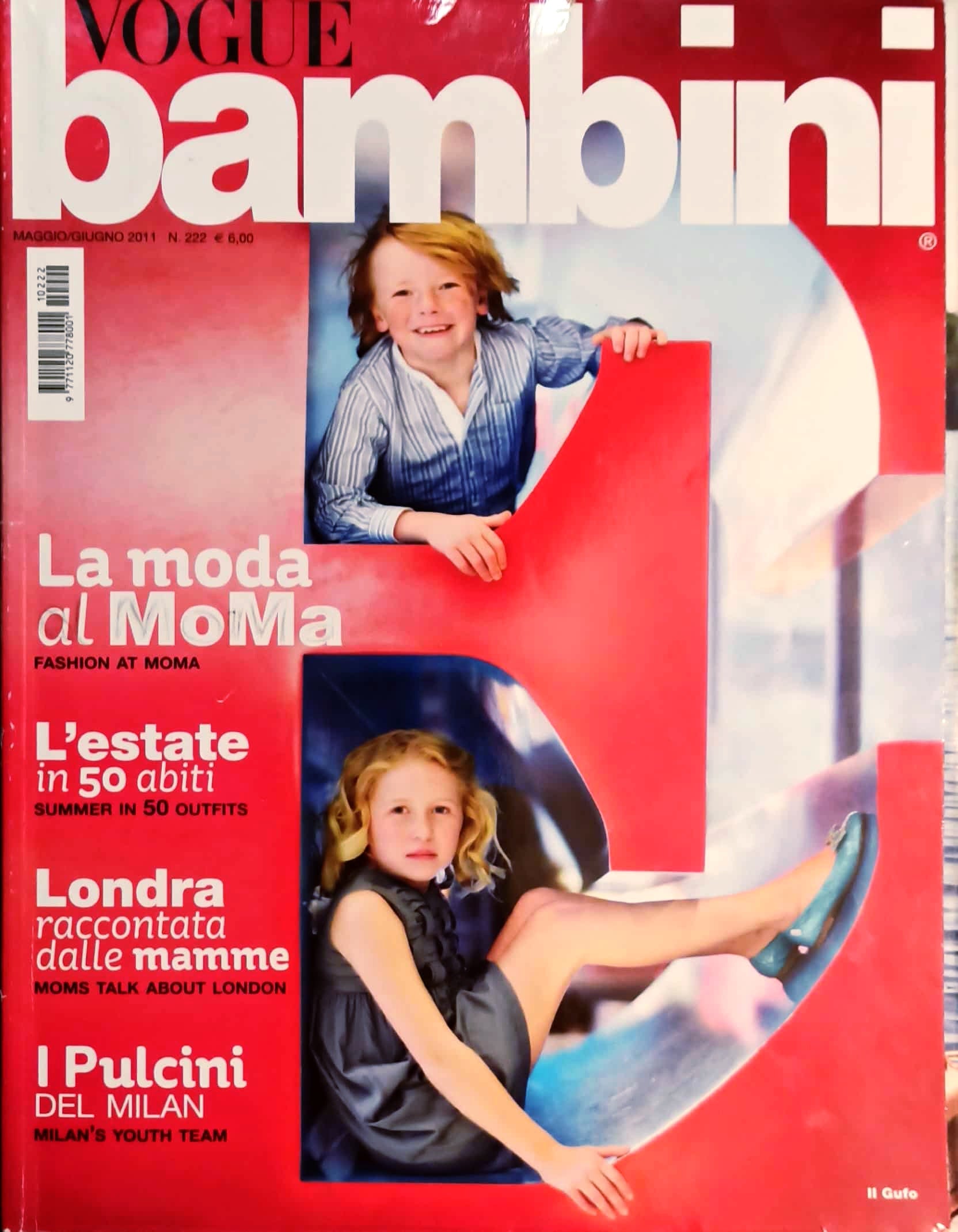 VOGUE BAMBINI Magazine Italia May 2011 Kids Children Enfant