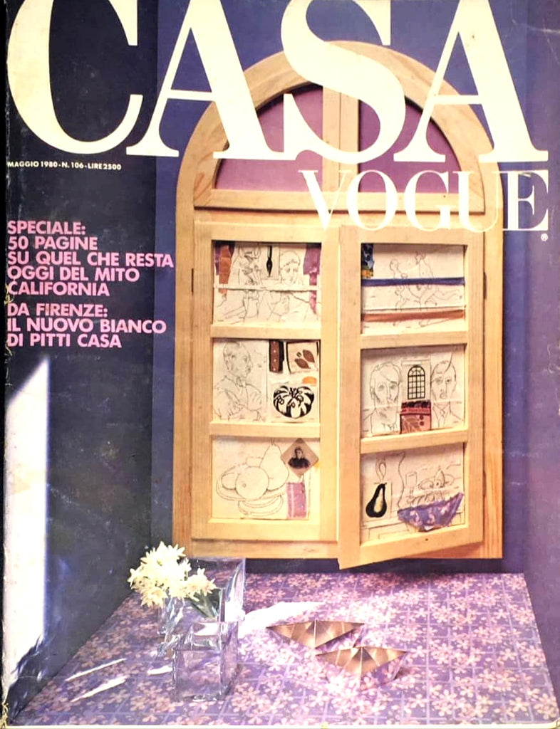 CASA VOGUE Magazine Italy May 1980 Issue #106 Vintage
