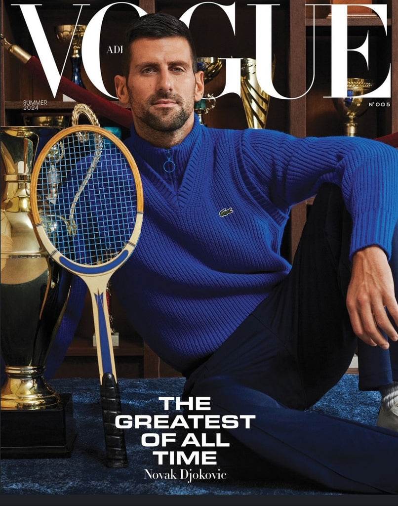 Novak Djokovic VOGUE ADRIA Magazine July 2024 Cover #1 BRAND NEW Sealed