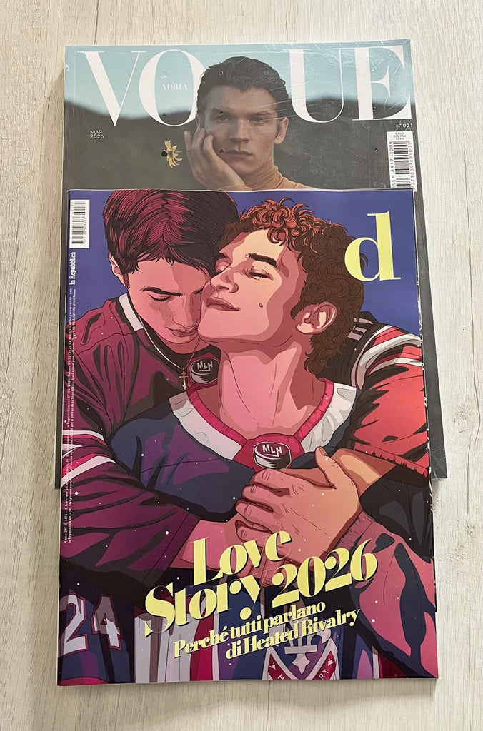 CONNOR STORRIE for VOGUE ADRIA + D Repubblica Magazine 2026 Brand New HEATED RIVALRY