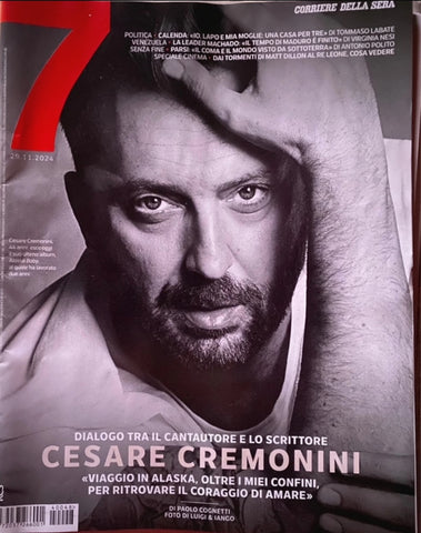 CESARE CREMONINI 7 Italia Magazine November 2024