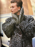 VOGUE Magazine Italia PELLICCE Fur DE CARLIS Supplement October 1987
