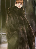 VOGUE Magazine Italia PELLICCE Fur DE CARLIS Supplement October 1987