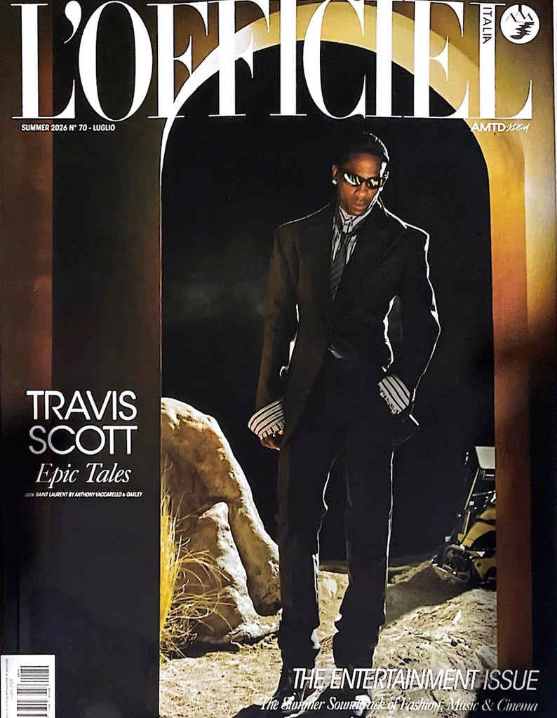 TRAVIS SCOTT La Niña L'OFFICIEL ITALIA #70 Magazine Summer 2026 Brand New