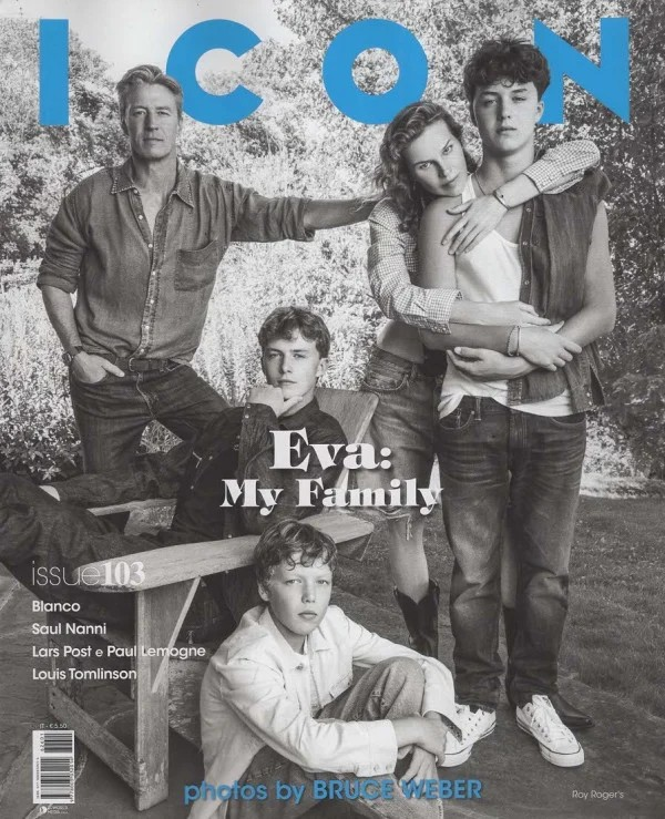 EVA HERZIGOVA Bruce Weber ICON Magazine #103 January 2026 BRAND NEW