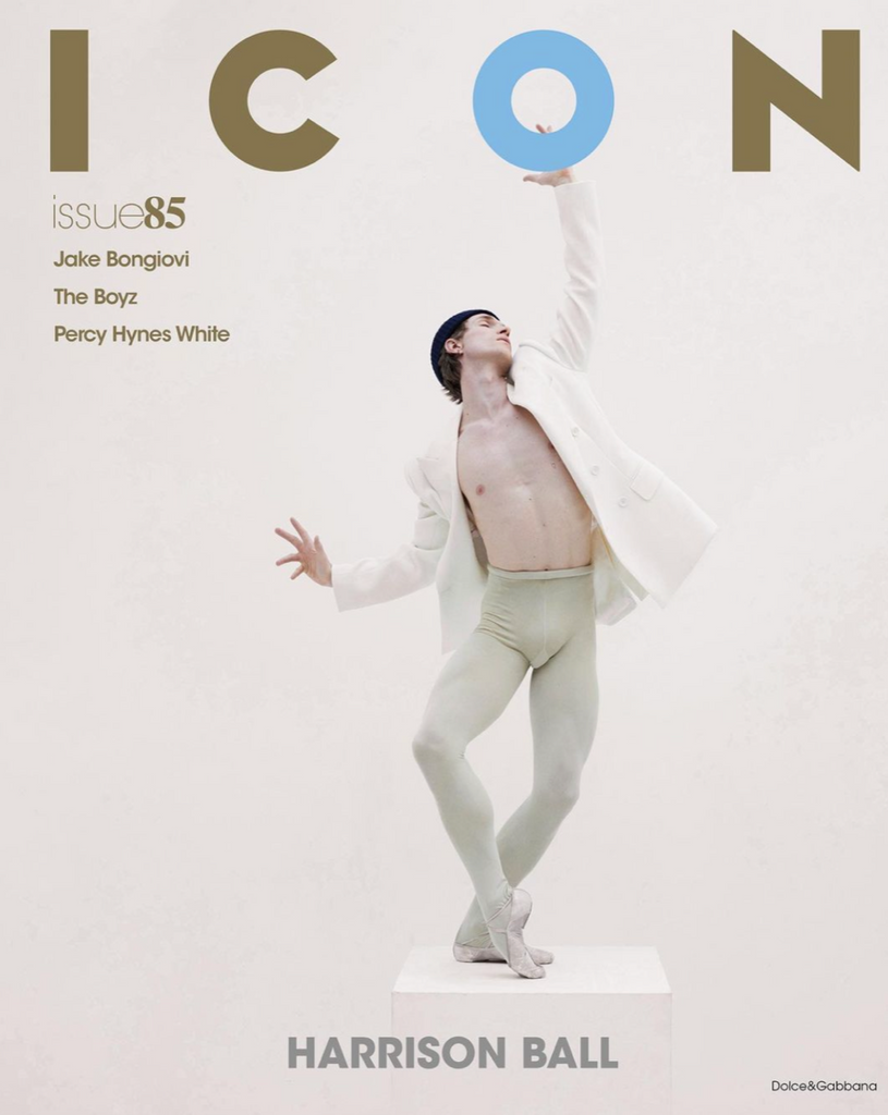 ICON Magazine #85 October 2023 HARRISON BALL Percy Hynes White JAKE BONGIOVI New