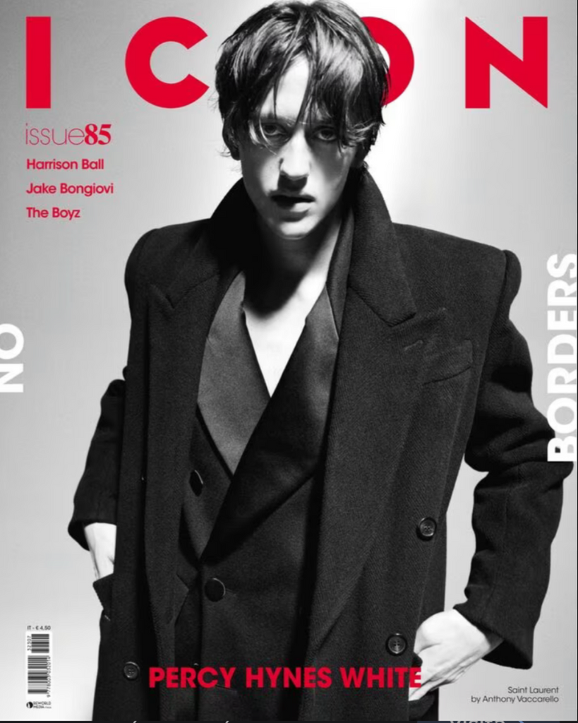 ICON Magazine #85 October 2023 PERCY HYNES WHITE Harrison Ball BONGIOVI