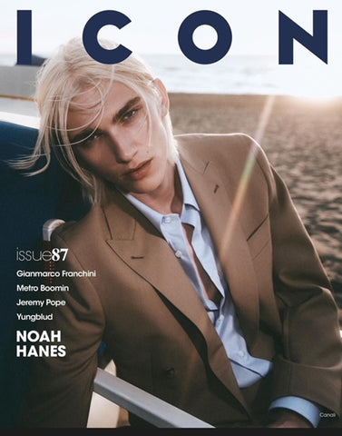 ICON Magazine #87 February 2024 NOAH HANES Jeremy Pope METRO BOOMIN Yungblud