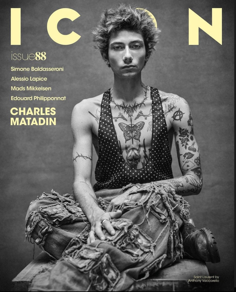 ICON Magazine #88 April 2024 CHARLES MATADIN by Mark Seliger NEW