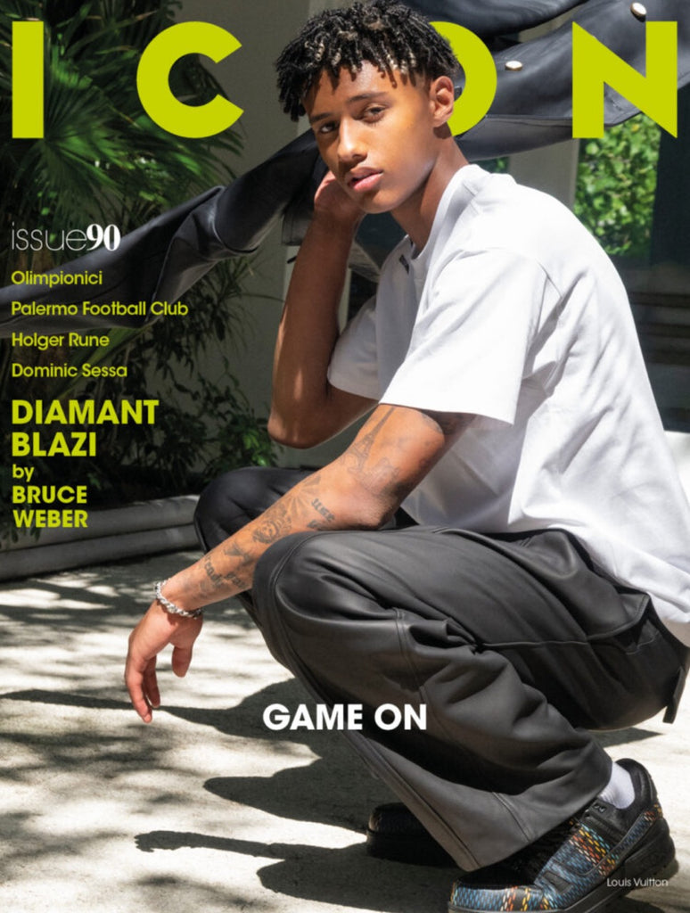 DIAMANT BLAZI Bruce Weber ICON Magazine #90 June 2024 Brand New