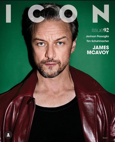 JAMES MCAVOY Icon Magazine #92 September 2024 TIM SCHUHMACHER Jackson Passaglia
