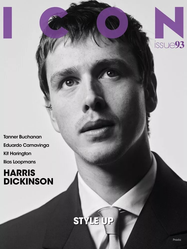 HARRIS DICKINSON Icon Magazine #93 October 2024 KIT HARINGTON New