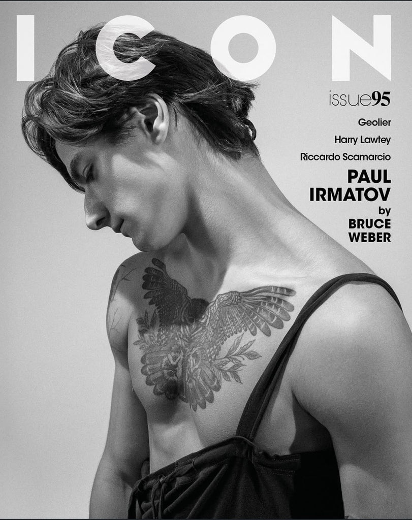 PAUL IRMATOV Icon Magazine #95 February 2025 BRUCE WEBER Brand New