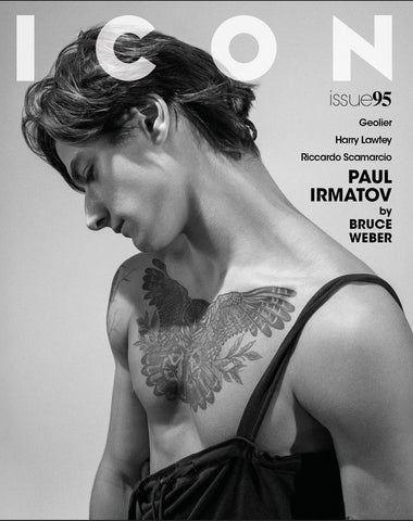 PAUL IRMATOV Icon Magazine #95 February 2025 BRUCE WEBER Brand New
