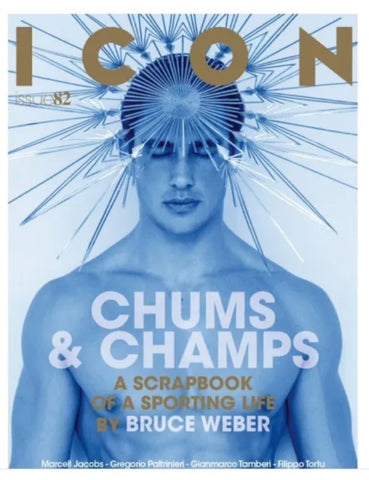 BRUCE WEBER [47 pages] Icon Magazine Issue #82 CHUMS & CHAMPS Scrapbook story