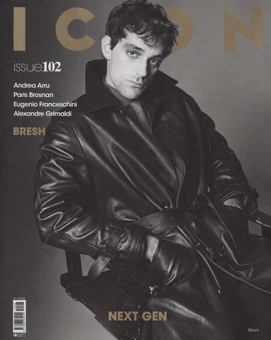 BRESH Icon Magazine #102 December 2025 Paris Brosnan ALEXANDRE GRIMALDI Louis Garrel NEW