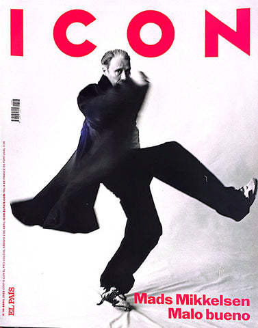 Mads Mikkelsen ICON Magazine #98 April 2022 Cover 2