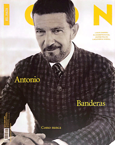 ICON Magazine January 2022 ANTONIO BANDERAS Louis Garrel