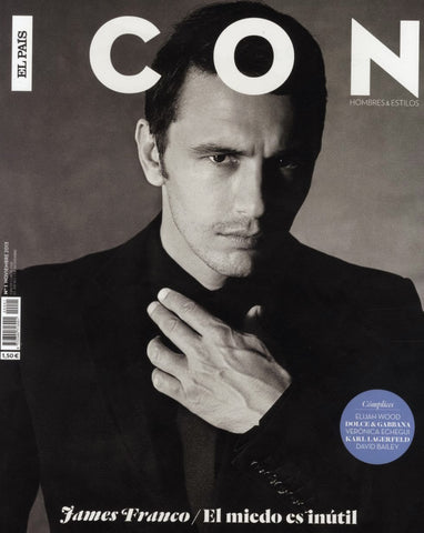 ICON Spain Magazine November 2013 JAMES FRANCO Clement Chabernaud ELIJIAH WOOD