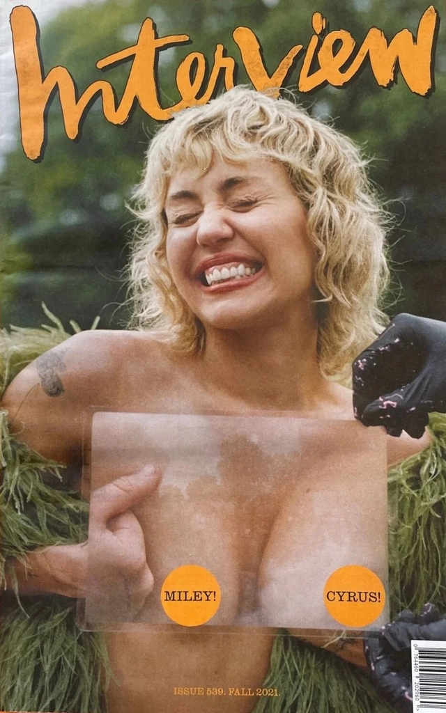 MILEY CYRUS Interview Magazine Fall 2021 BRAND NEW