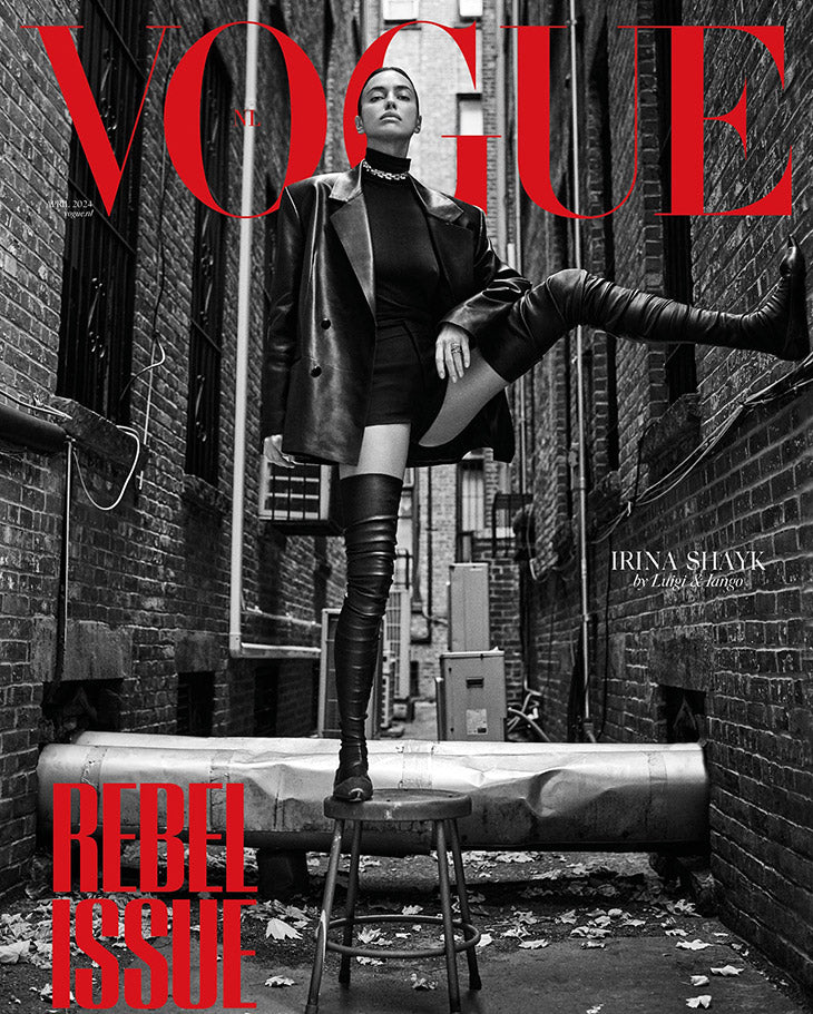 女性情報誌 Vogue Nederland Magazine April 2021 Irina-Shayk-Vogue-Netherlands-