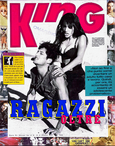 KING Magazine January 1991 TONY WARD Madonna JOHNNY DEPP Boris Becker