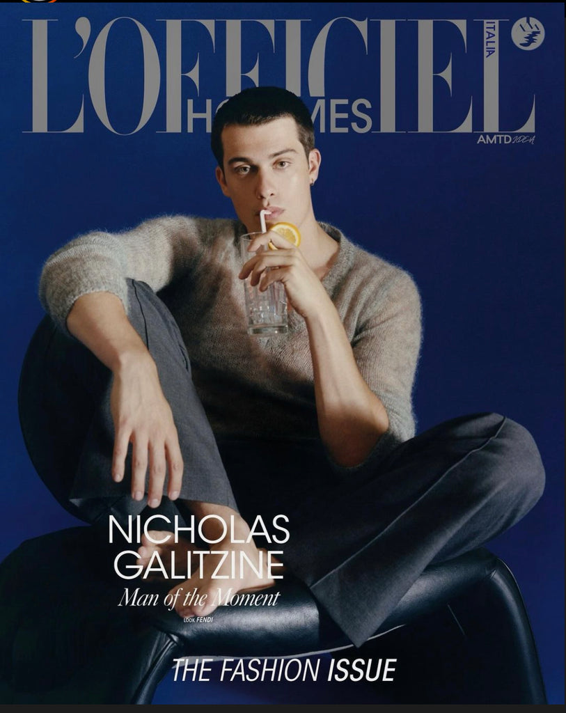 L'OFFICIEL HOMMES Magazine italia October 2023 NICHOLAS GALITZINE Sang Heon Lee SEAN O'PRY