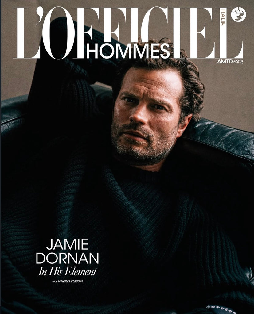 JAMIE DORNAN Taron Egerton L'OFFICIEL Hommes Magazine ITALIA October 2026 Brand New