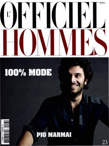 L'OFFICIEL HOMMES Magazine 2011 #23 PIO MARMAI Kat Hessen ZAC TAYLOR Rob Evans