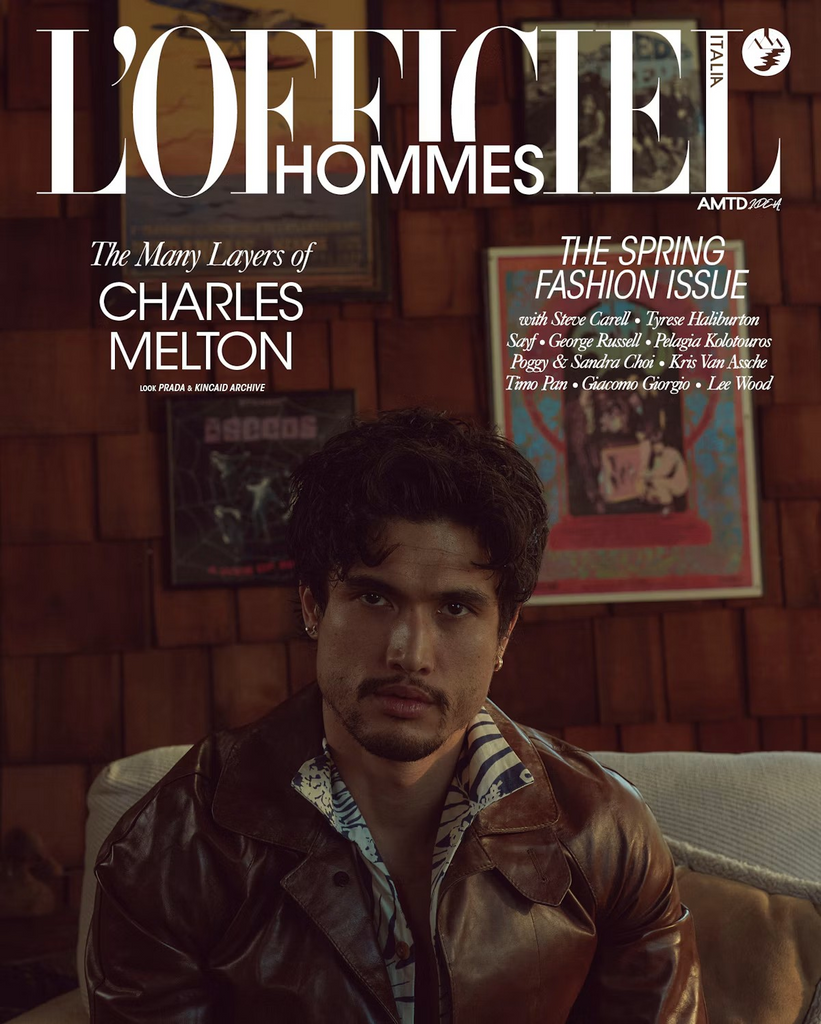 CHARLES MELTON Tyrese Haliburton L'OFFICIEL Hommes Magazine ITALIA Spring 2026 Brand New