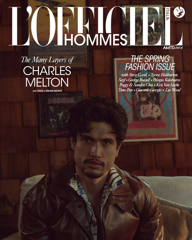 CHARLES MELTON Tyrese Haliburton L'OFFICIEL Hommes Magazine ITALIA Spring 2026 Brand New