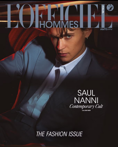 L'OFFICIEL Hommes Magazine ITALIA Spring 2025 SAUL NANNI