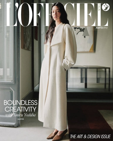 L'OFFICIEL Magazine Italia Spring 2026 AMIRU YOSHIBA Fala Chen LUNA PASSOS New