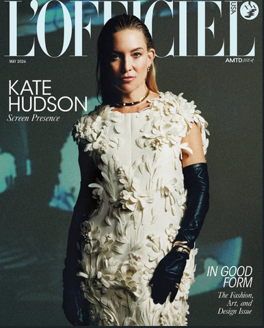 L'OFFICIEL Magazine Italia Spring 2026 KATE HUDSON Luna Passos AMIRU YOSHIBA New