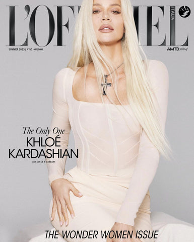L'OFFICIEL ITALIA Magazine Summer 2023 KHLOE KARDASHIAN Brand New