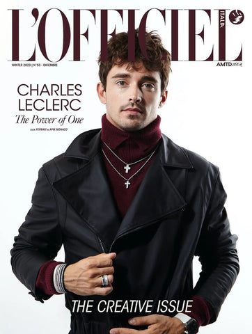 L'OFFICIEL Magazine ITALIA Winter 2023 CHARLES LECLERC Elle Goulding ED MCVEY Brand New