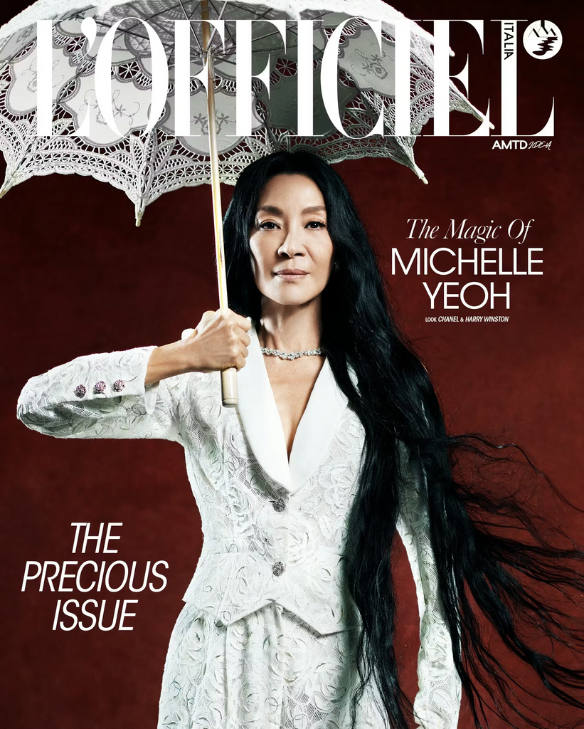 L'OFFICIEL Magazine Italia Winter 2025 MICHELLE YEOH Zoey Deutch NEW