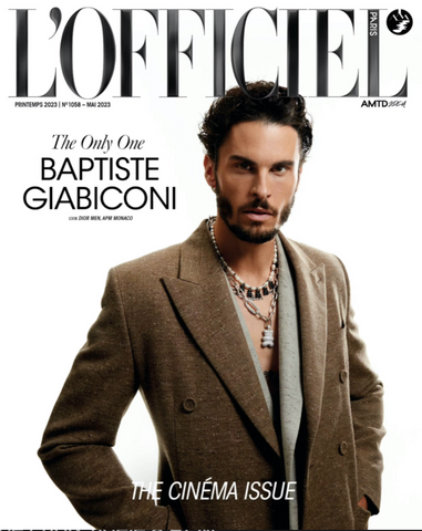 L'Officiel Paris Magazine May 2023 BAPTISTE GIABICONI Ludivine Sagnier BRAND NEW