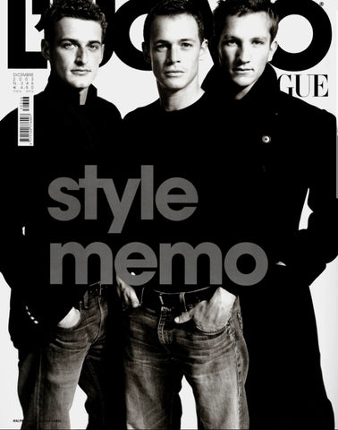L'UOMO VOGUE Magazine December 2003 TESTINO Tim Walker TILDA SWINTON Mike Mills