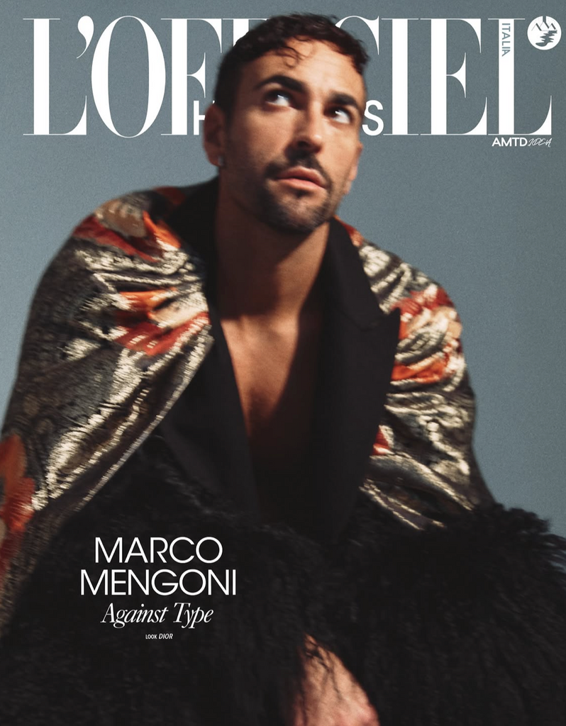 MARCO MENGONI Taron Egerton L'OFFICIEL Hommes Magazine ITALIA October 2026 Brand New