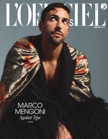 MARCO MENGONI Taron Egerton L'OFFICIEL Hommes Magazine ITALIA October 2026 Brand New
