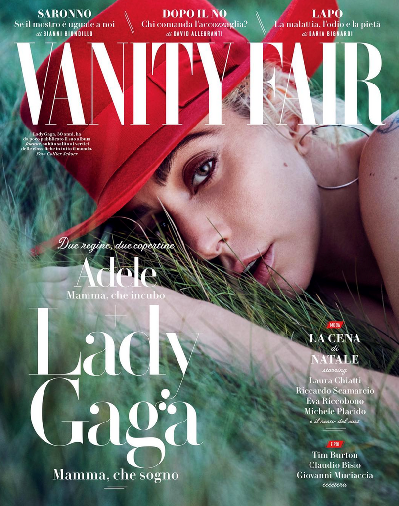 LADY GAGA Adele VANITY FAIR Magazine December 2016 - magazinecult