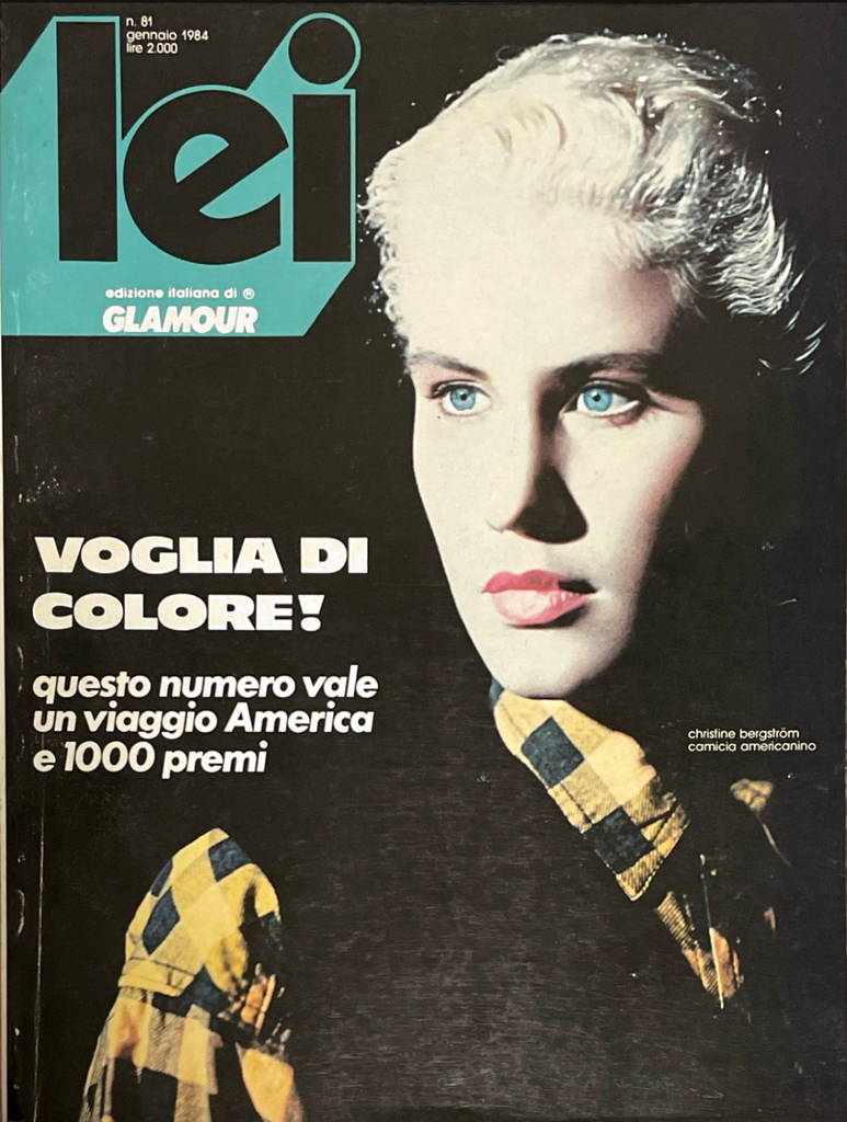 LEI Magazine January 1984 #81 CHRISTINE BERGSTROM Madonna ALISON COHN Jeny Howorth